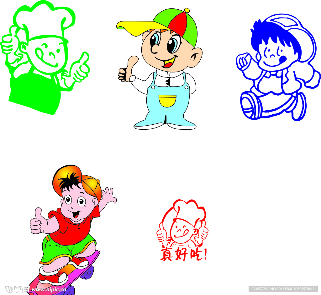 卡通人物