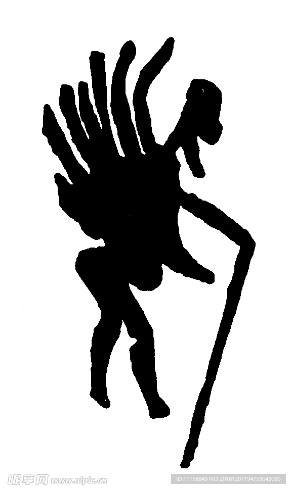 抽象底纹 欧式黑纹 古典花纹