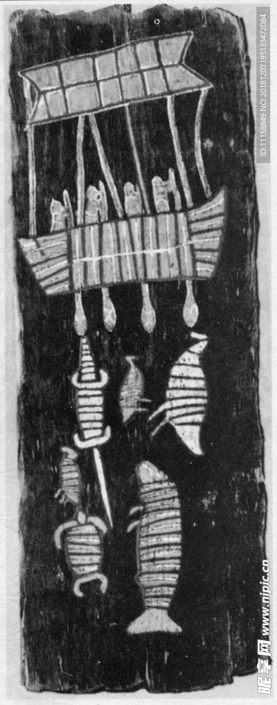 古典花纹 人物