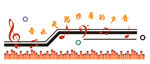 音乐教室背景墙展板