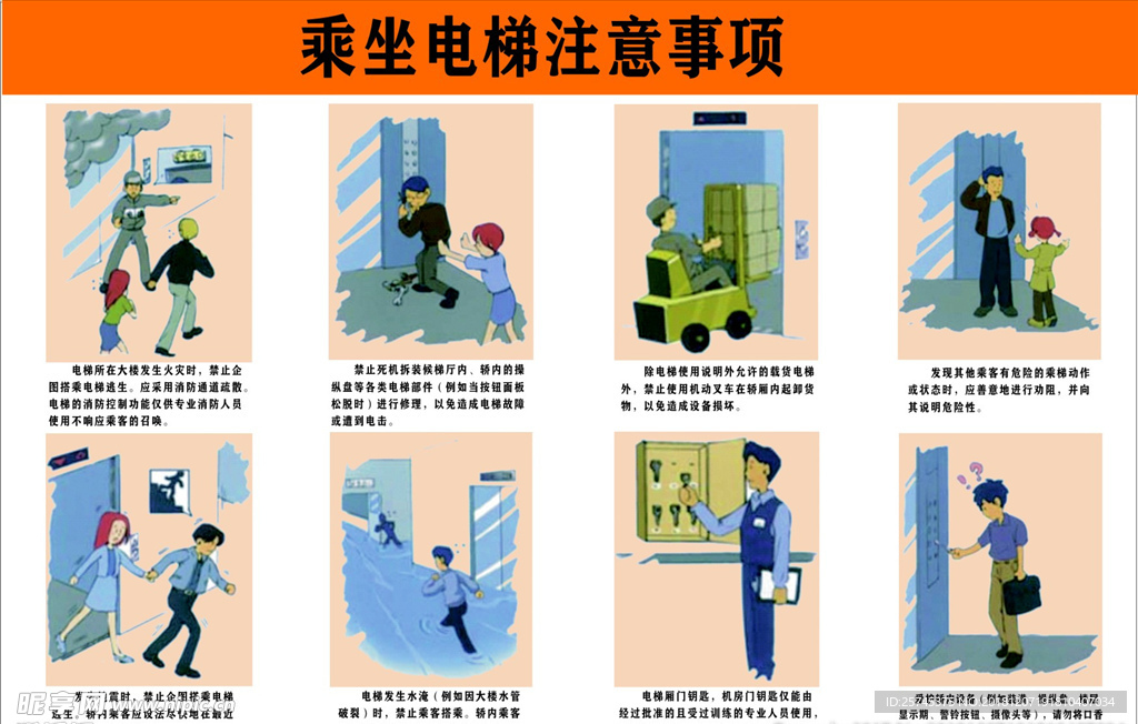 电梯乘坐安全