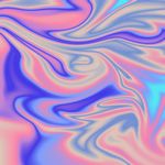 矢量全息 流动炫彩素材