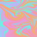 矢量全息 流动炫彩素材