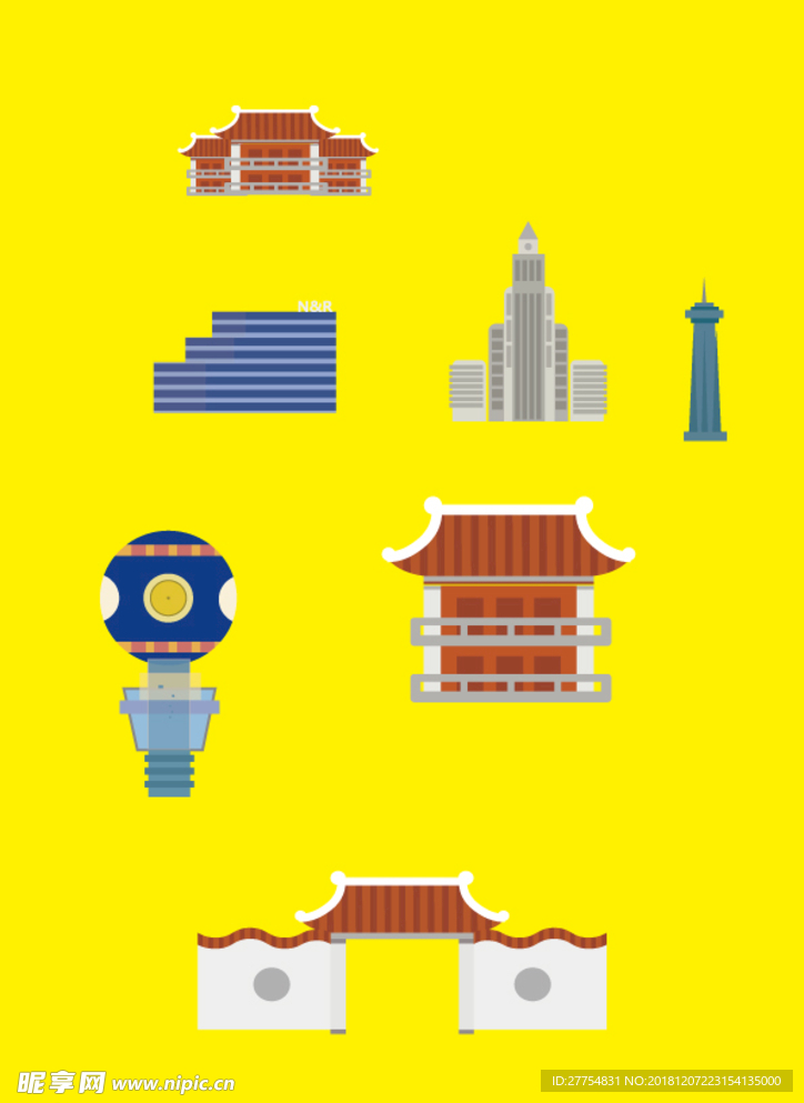 矢量房子图标