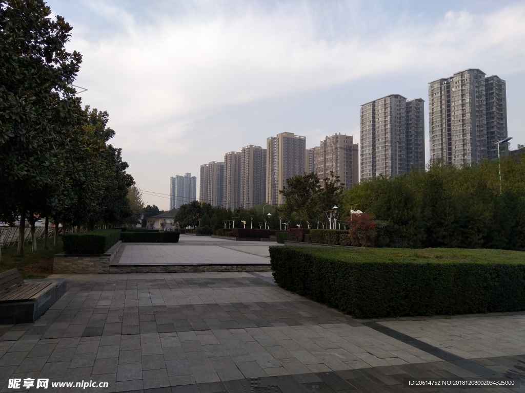 城市高楼风景