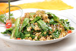 小白菜炒豆嘴