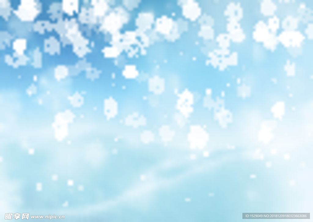 雪花背景