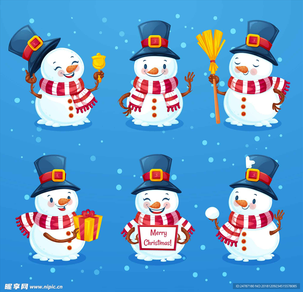 圣诞节雪人