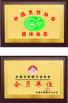 烹饪协会  团膳行业协会牌扁