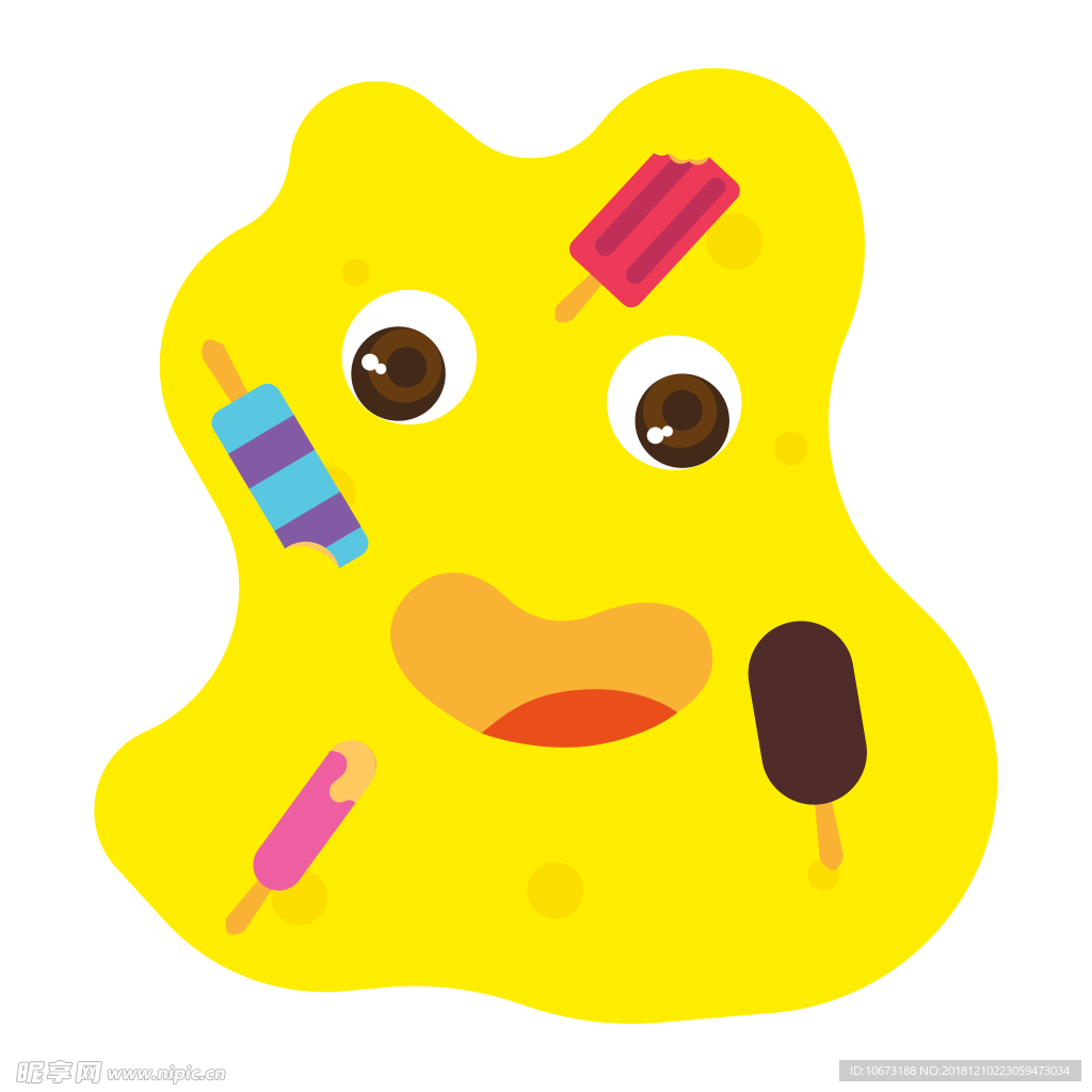小怪物图片