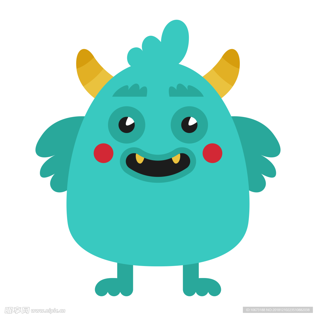 小怪物图片