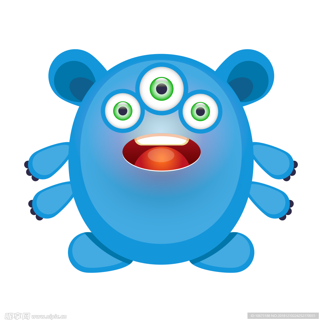 小怪物图片