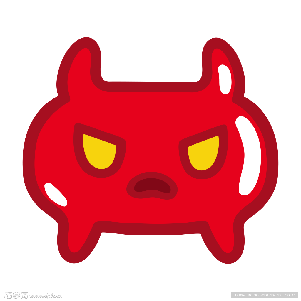透明底小怪物