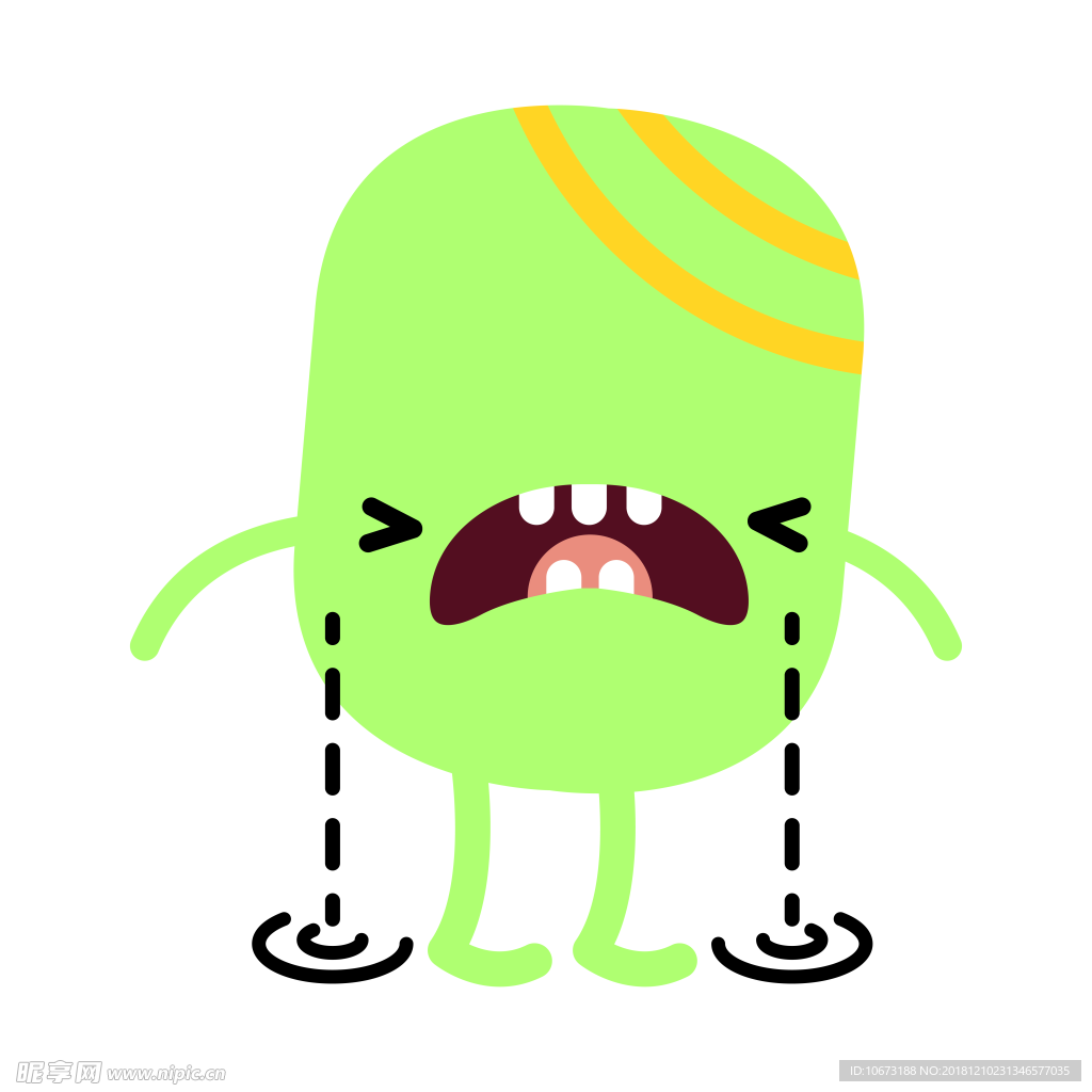 透明底小怪物