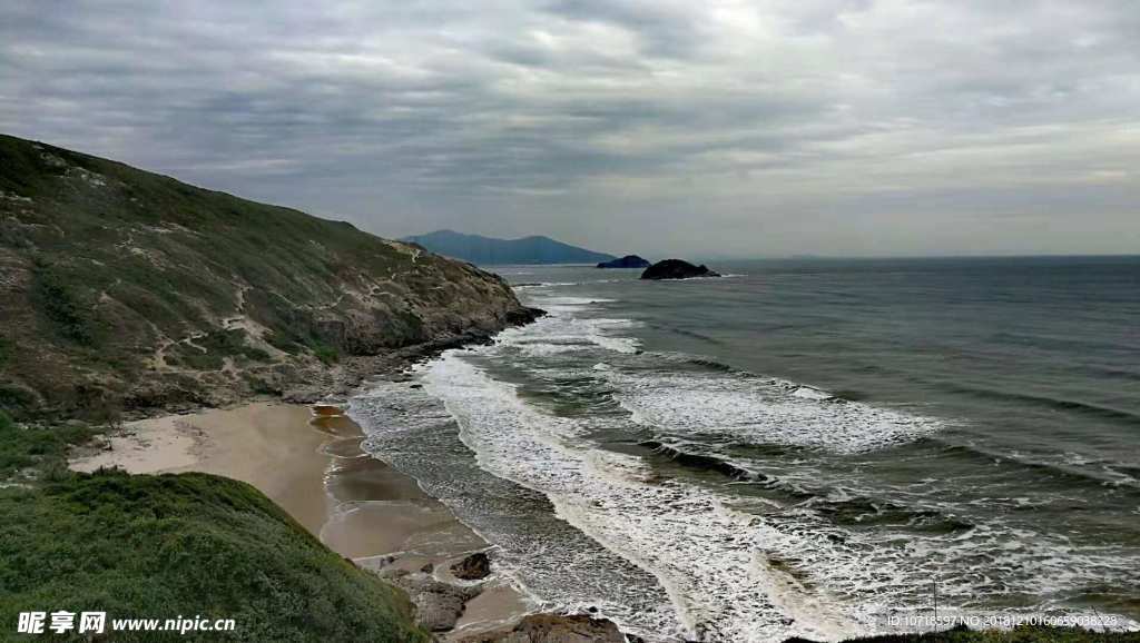 海边 荒石 石头 风
