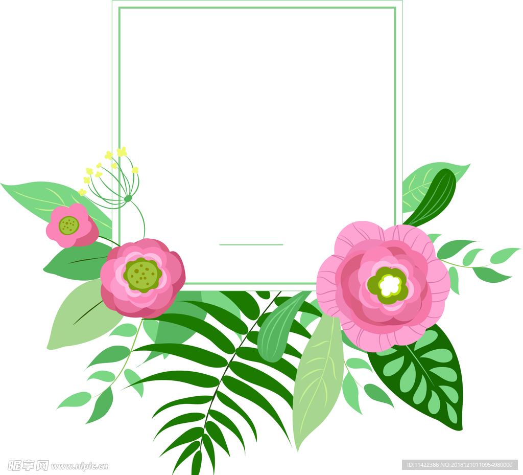 手绘花