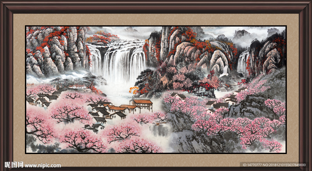 山水国画