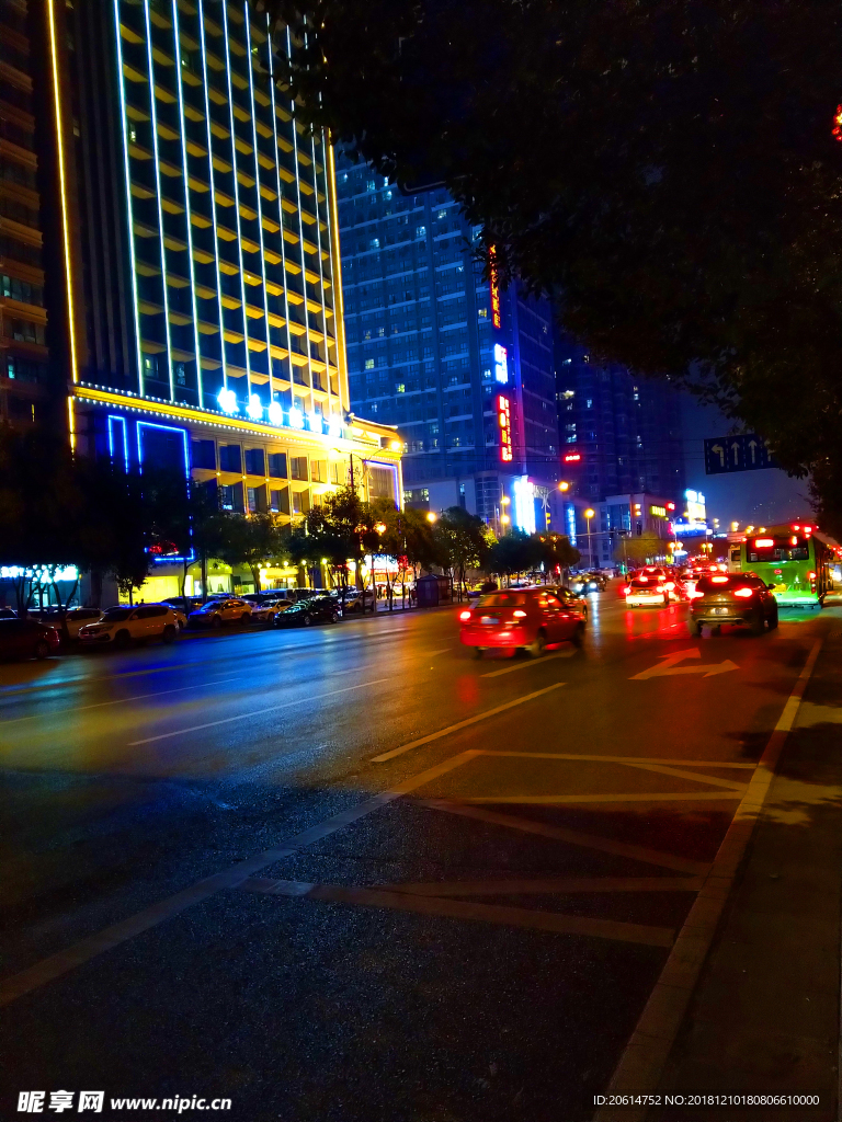 城市夜色风景