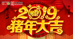 2019 台历 猪年 新年 封