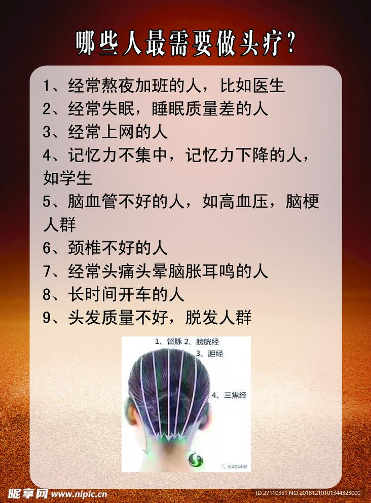 那些人需要做头疗
