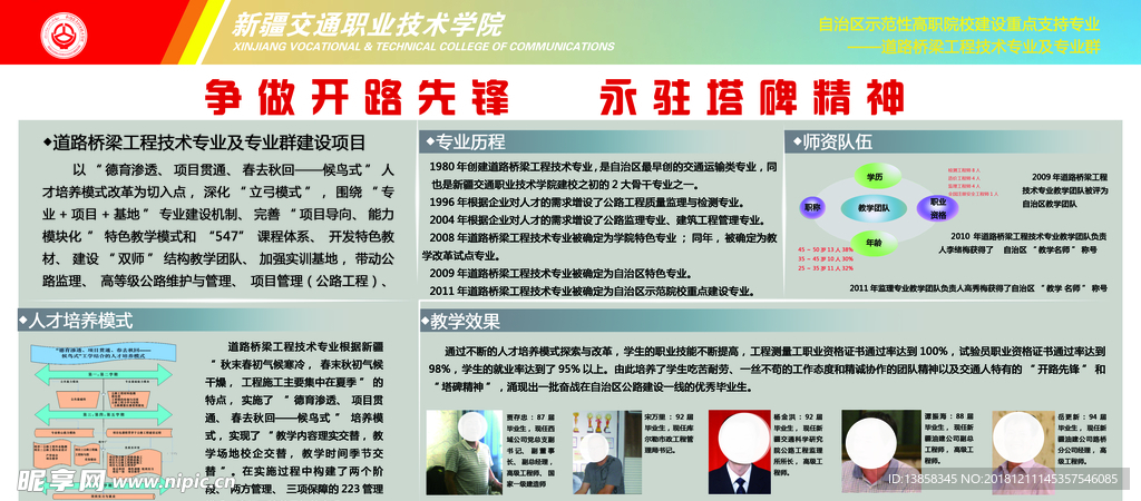 学校展板图片
