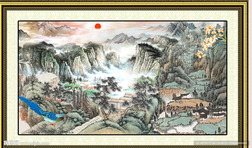 旭日东升