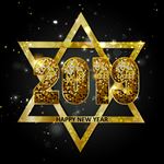 金色2019新年海报