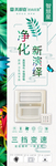 负氧离子净化海报