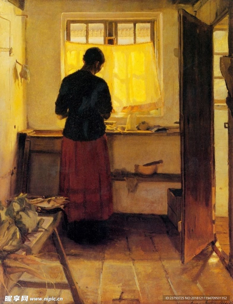人物油画