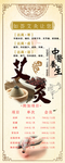 艾灸海报展架