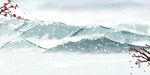 下雪景色