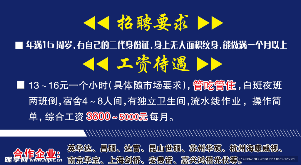 招聘名片