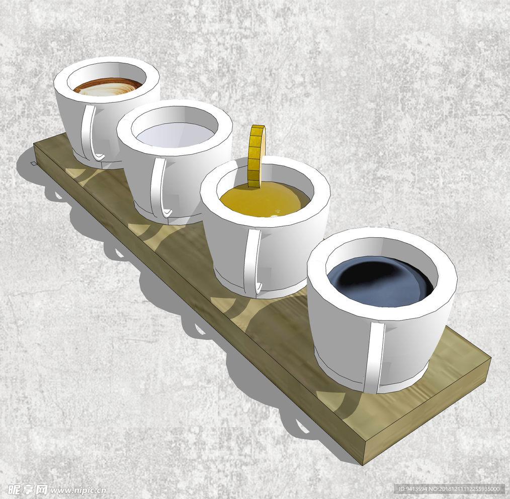 茶杯组合