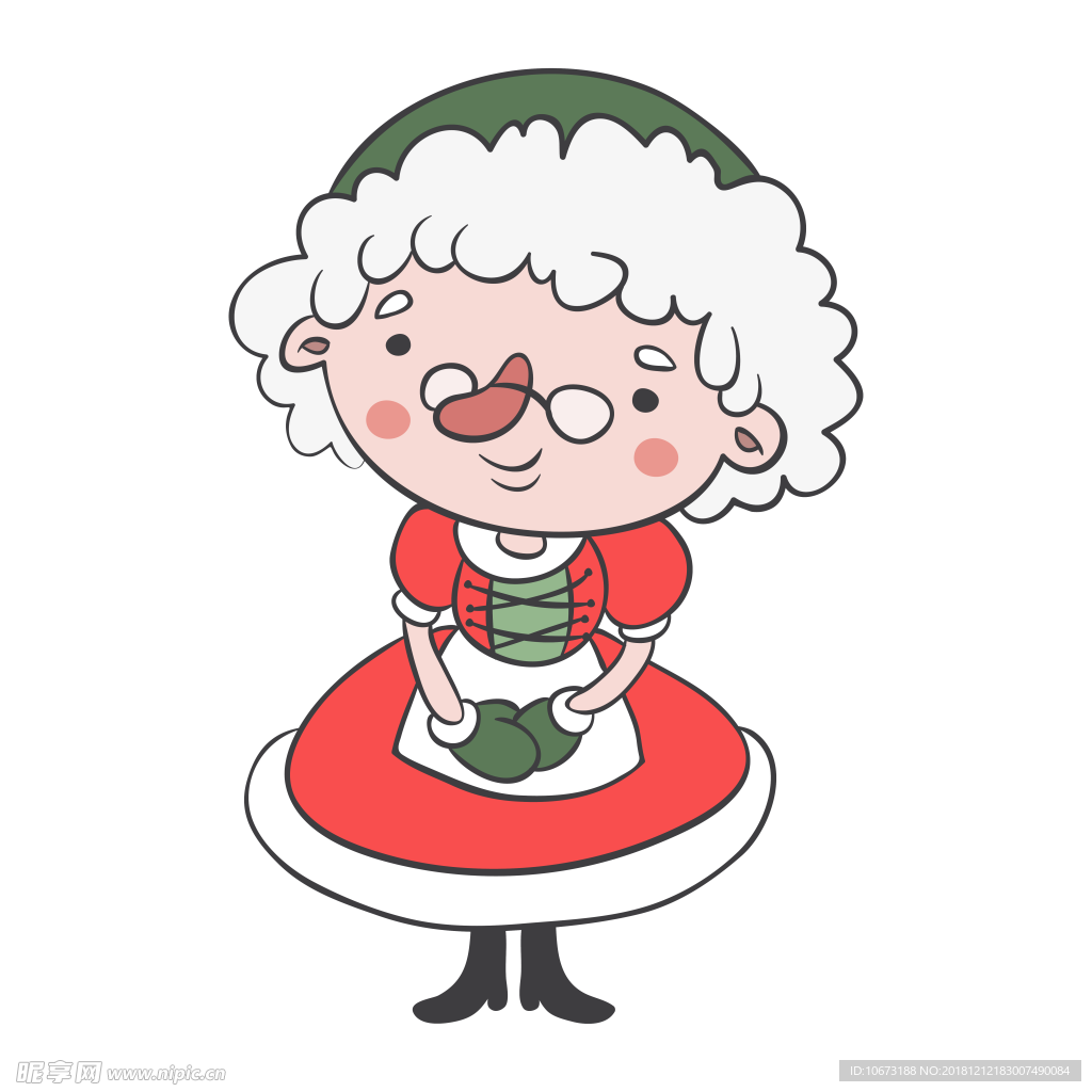 卡通圣诞老人
