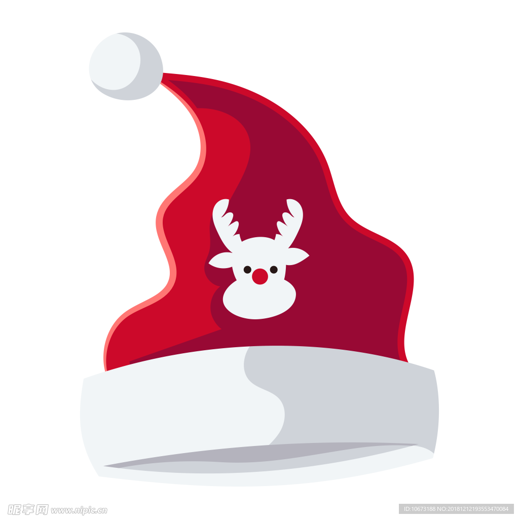 卡通圣诞帽