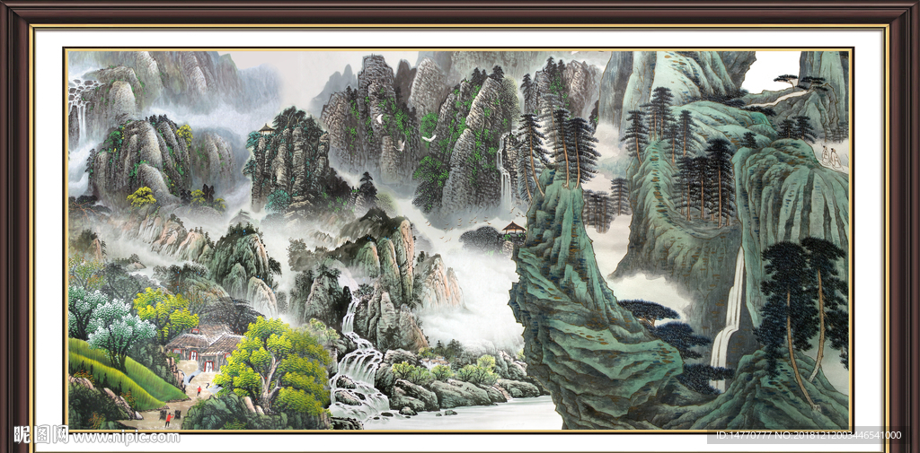 国画山水