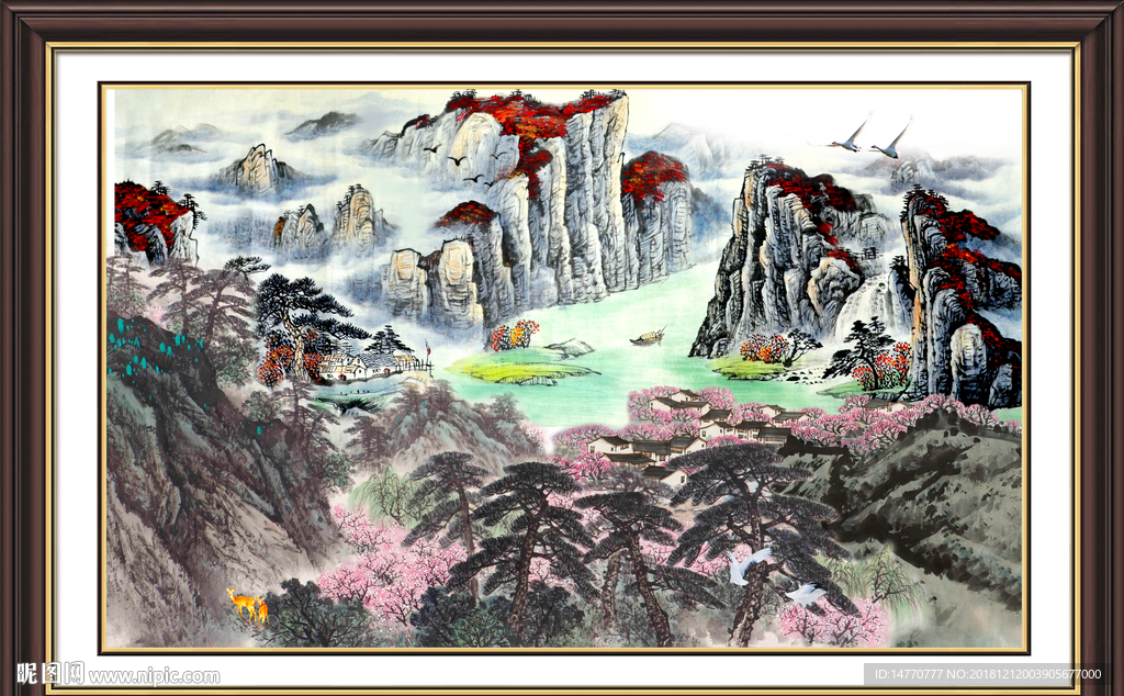 国画山水