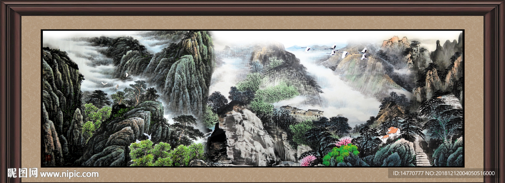 国画山水