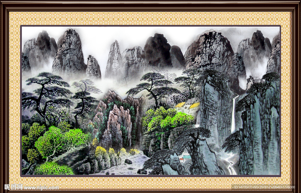 国画山水