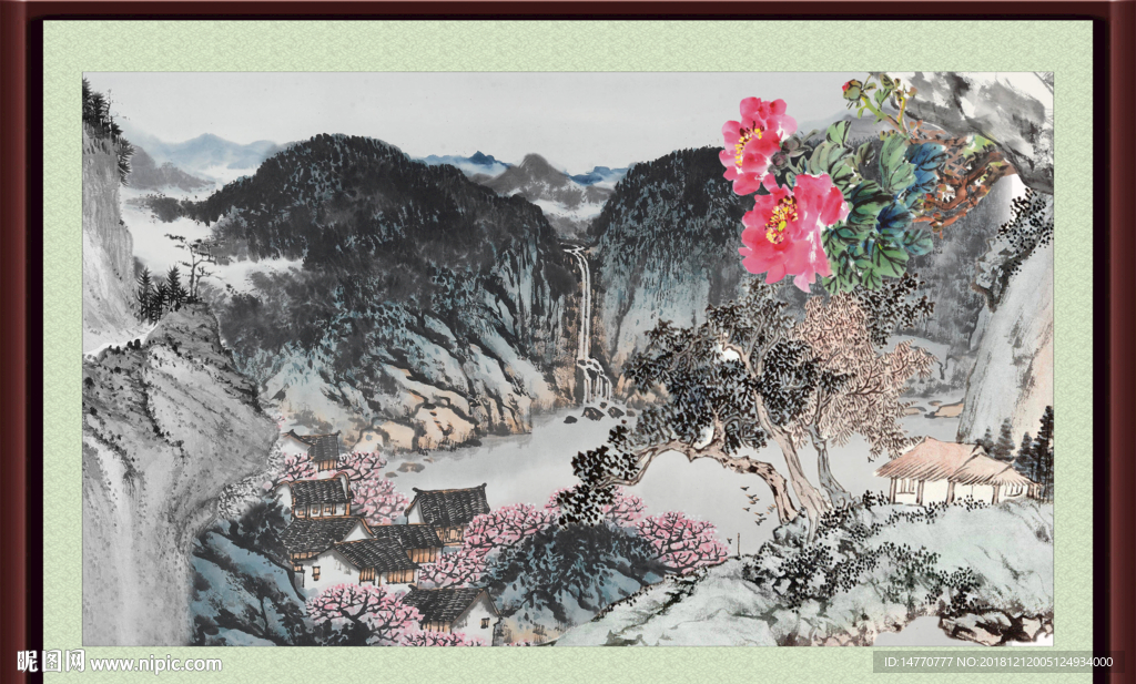 国画山水