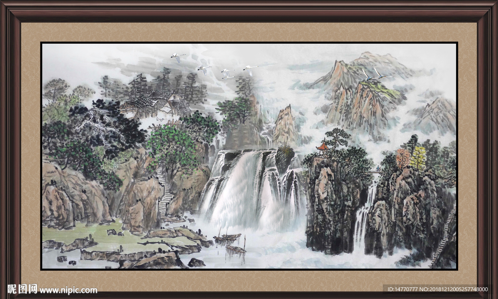 山水风景图