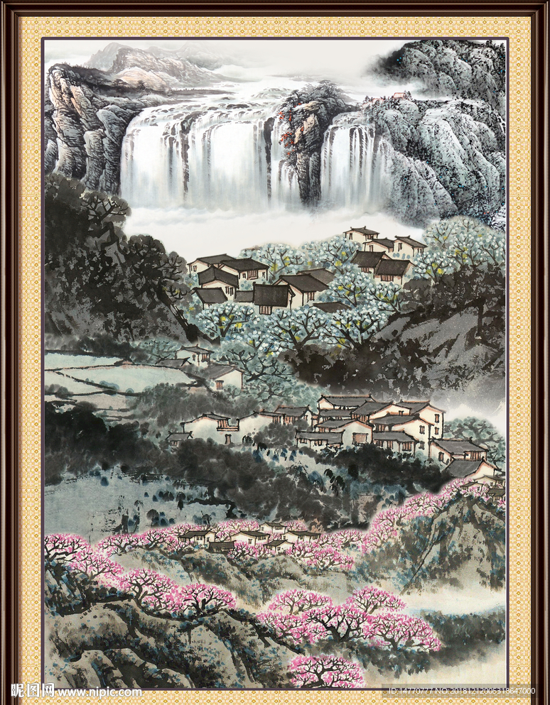 山水风景图