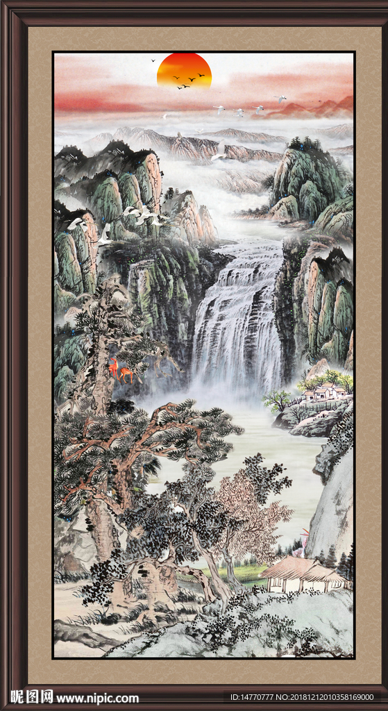 国画山水
