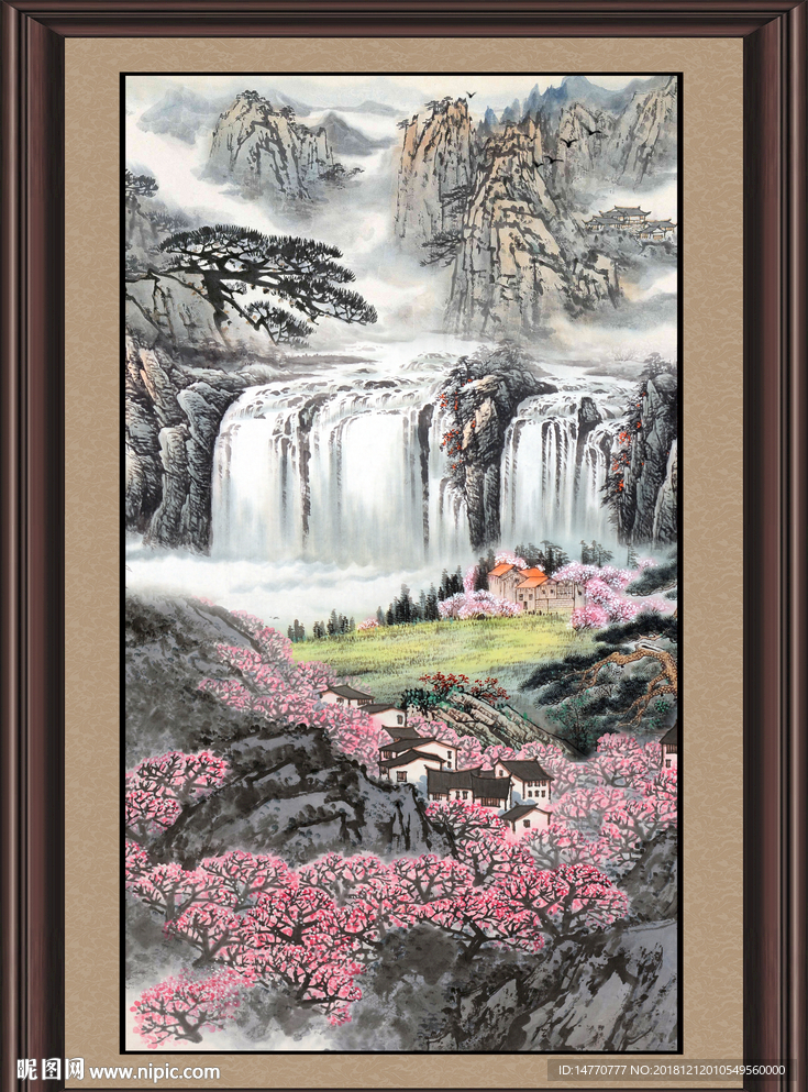 山水风景图