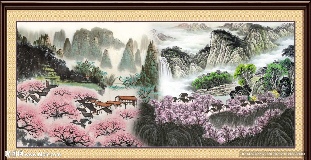 山水风景图