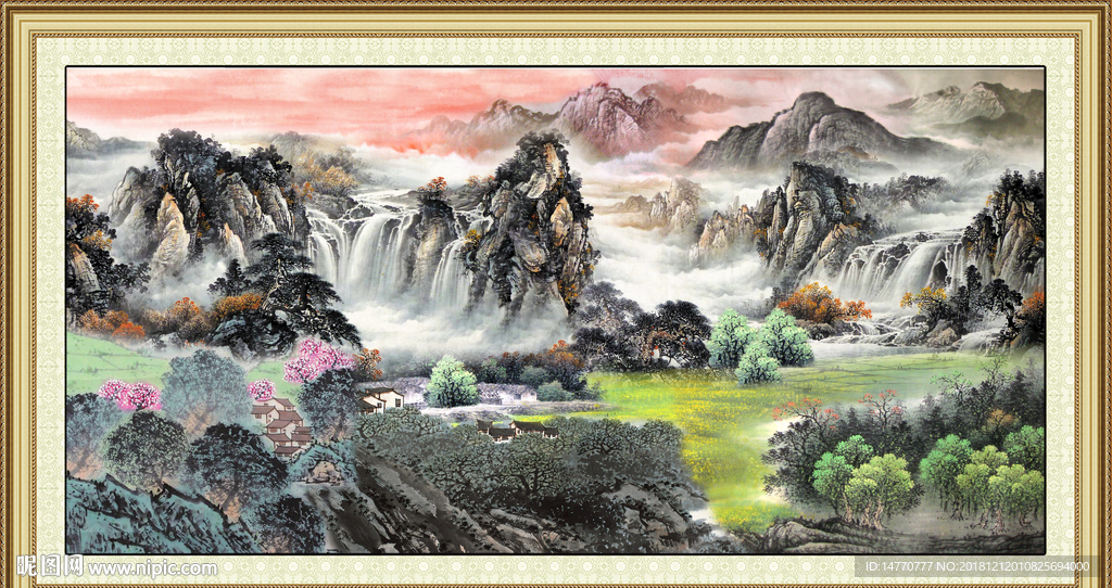 山水风景图