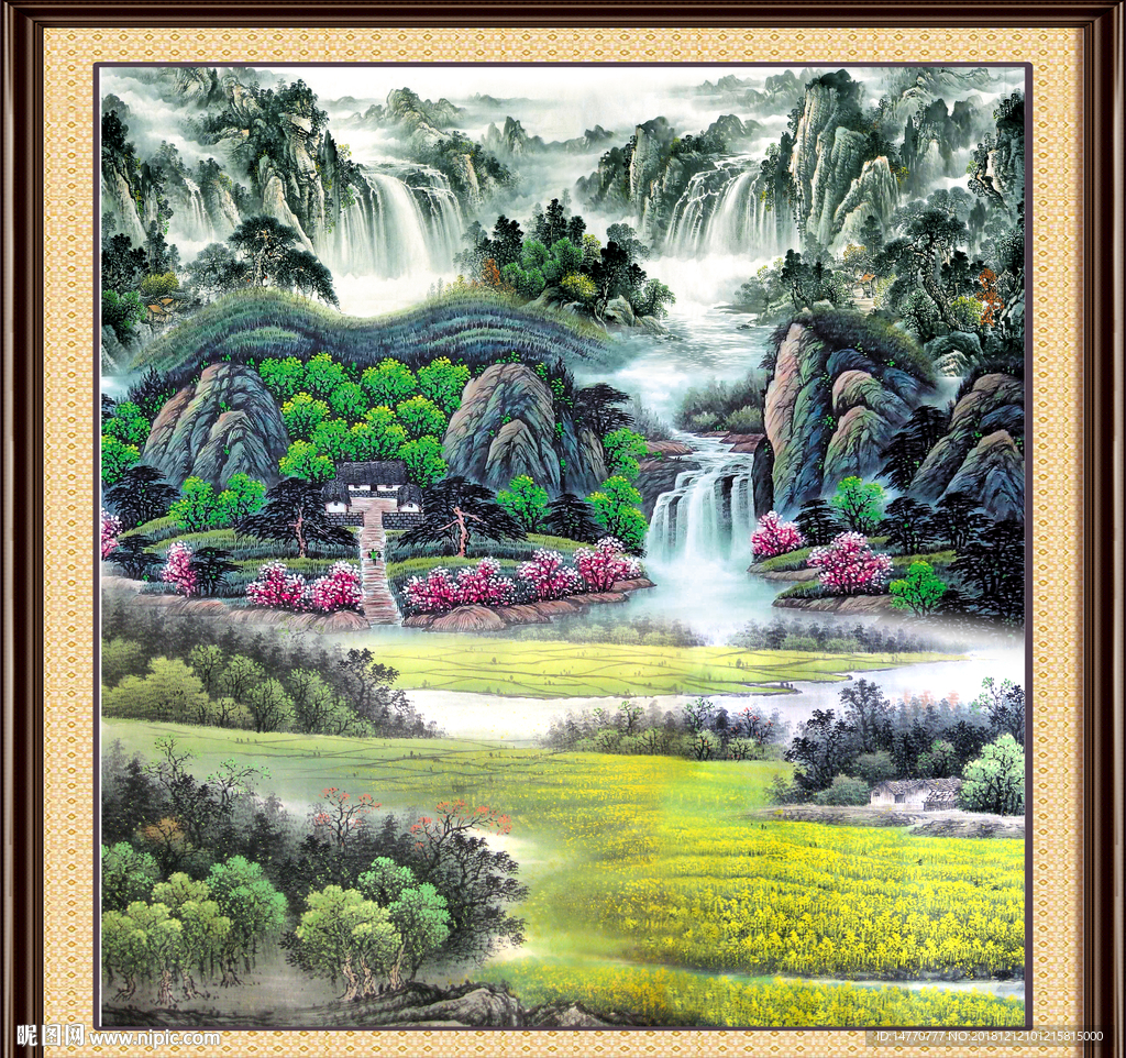 山水风景图