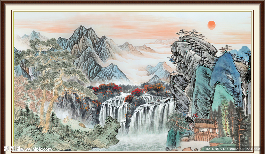 国画山水