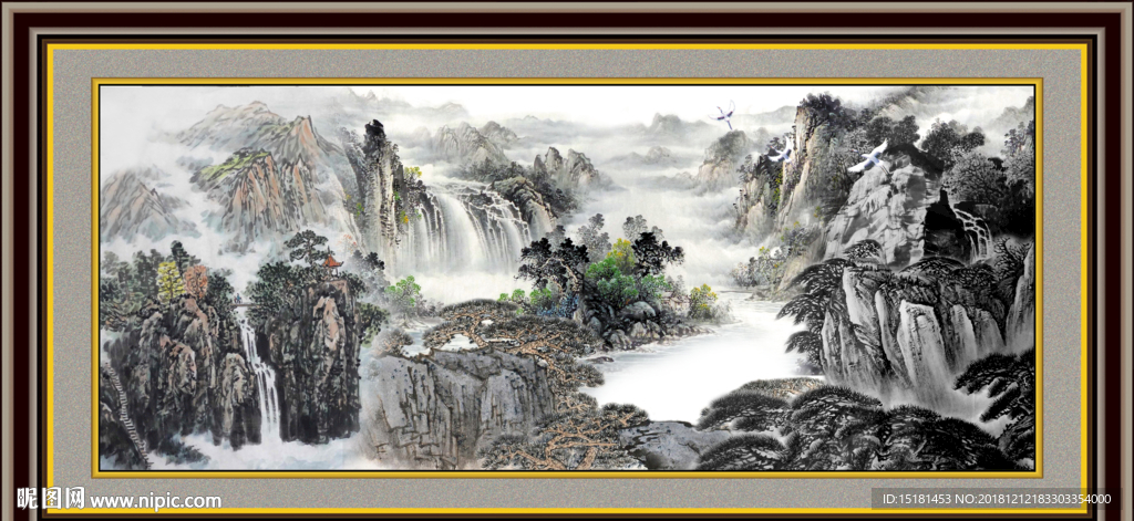 水墨山水