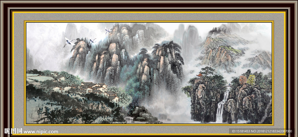 水墨山水